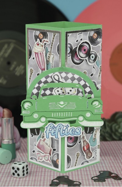 Dies - Yvonne Creations Back to the fifties - Fifties Cars