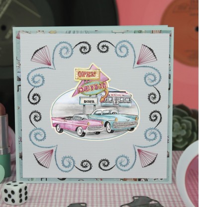 Paperpack - Yvonne Creations - Back to the fifties