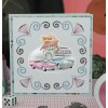 3D Cutting Sheet - Yvonne Creations - Back to the fifties - Drive-In