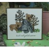 Designed by Anna - Mix and Match Clear Stamps - Blake Bear
