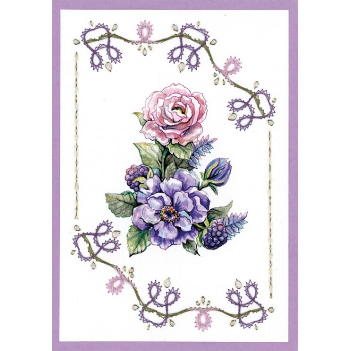 Creative Embroidery 46 - Yvonne Creations - Very Purple 