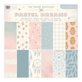 Pastel Dreams 6x6 Inch Decorative Papers