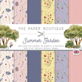 The Paper Boutique Summer Garden 8x8 Paper Pad