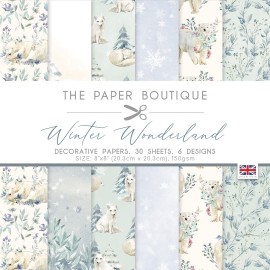 The Paper Boutique Winter Wonderland 8x8 Paper Pad