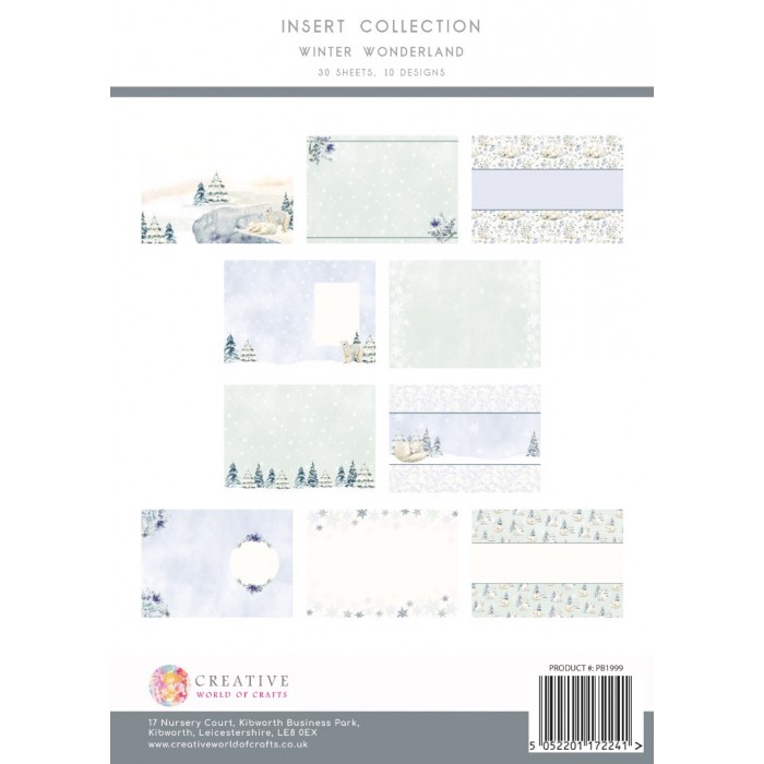The Paper Boutique Winter Wonderland Insert Collection 