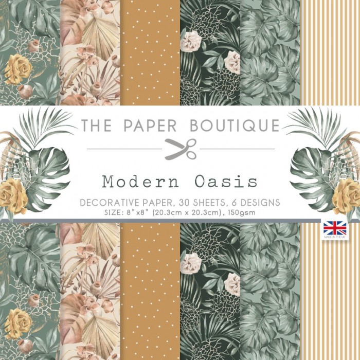 The Paper Boutique Modern Oasis 8x8 Paper Pad 