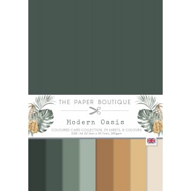 The Paper Boutique Modern Oasis Colour Card Collection