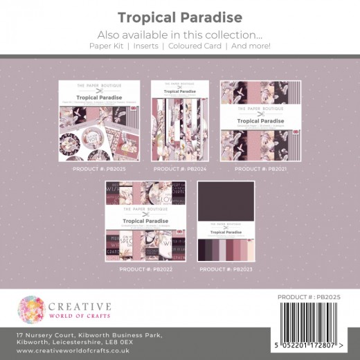 The Paper Boutique Tropical Paradise Paper Kit 
