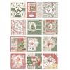 The Paper Boutique Friends at Christmas 8x8 Instant Card Pad