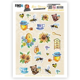Push out - Yvonne Creations - Bee Honey - Small Elements A
