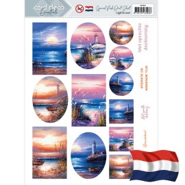 Push Out Scenery Special - Card Deco Essentials - Lighthouse (NL)