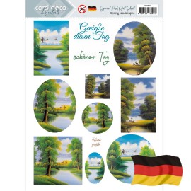 Push Out Scenery Special - Card Deco Essentials - Spring Landscapes (DE)