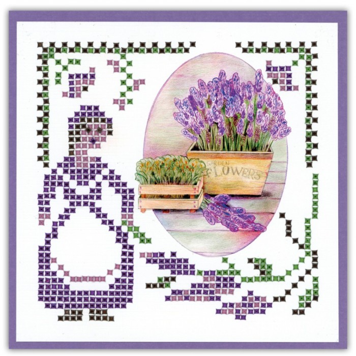 Sparkles Set 93 - Jeanine's Art - Purple Flowers 