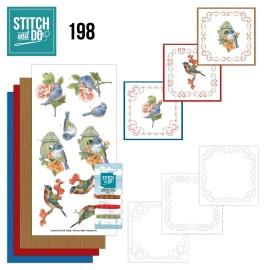 Stitch and Do 198 - Jeanine's Art - Vintage Birds