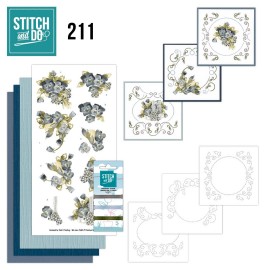 Stitch and Do 211 - Precious Marieke - Painted Pansies