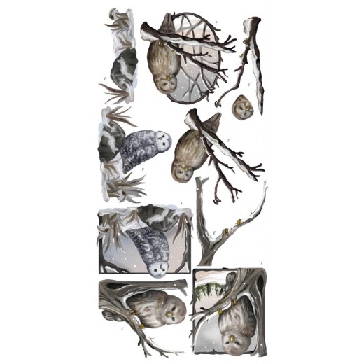 3D Cutting Sheets - Card Deco - Assorti 