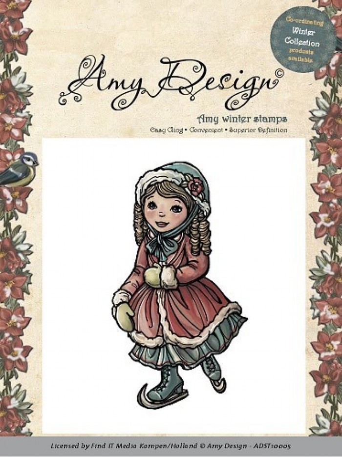 Amy Design - meisje op de schaats
