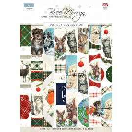 Bree Merryn Christmas Friends Vol III - Die-Cut Collection