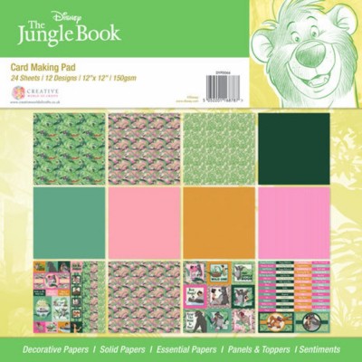 The Jungle Book - Card Making 12x12 Pad