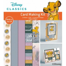 The Lion King - Card Making Kit - Makes 8 Cards Kit