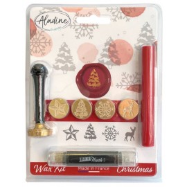 Aladine - Color & Design made easy - Christmas Sealing Wax Kit
