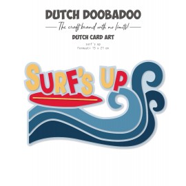 Card Art Stencil - DDBD - Haai Five - Surfs Up