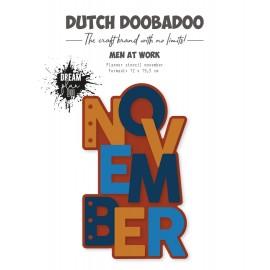 Planner stencil - DDBD - November - A5