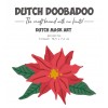 Stencils - DDBD - Hallo Winter - Poinsettia 4 pcs A7