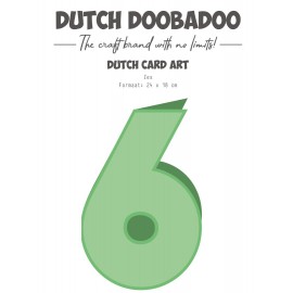 Stencil - DDBD Card Art - Zes A4