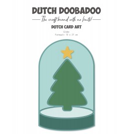 Stencil - DDBD - Hallo Winter - Card Art - Globe A5