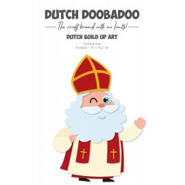 Stencil - DDBD - Sinterklaas - Build up Sinterklaas