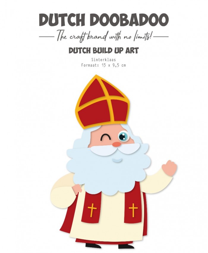 Stencil - DDBD - Sinterklaas - Build up Sinterklaas
