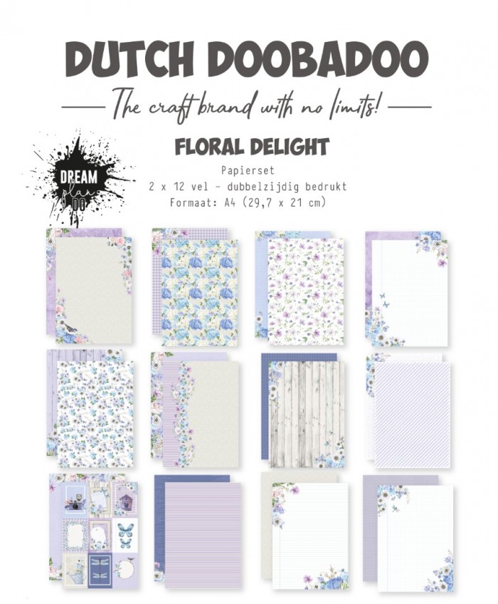 Paperset - DDBD - Floral Delight