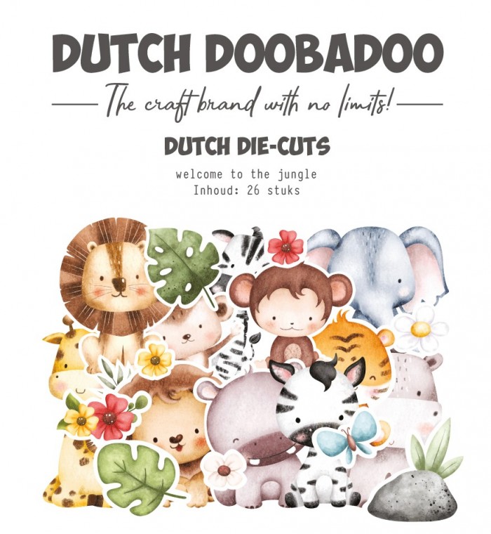 Die-cuts - DDBD - Welcome to the jungle 26 pcs
