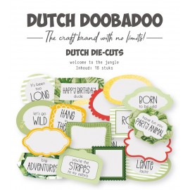 Die-cuts - DDBD - Welcome to the jungle 18 pcs