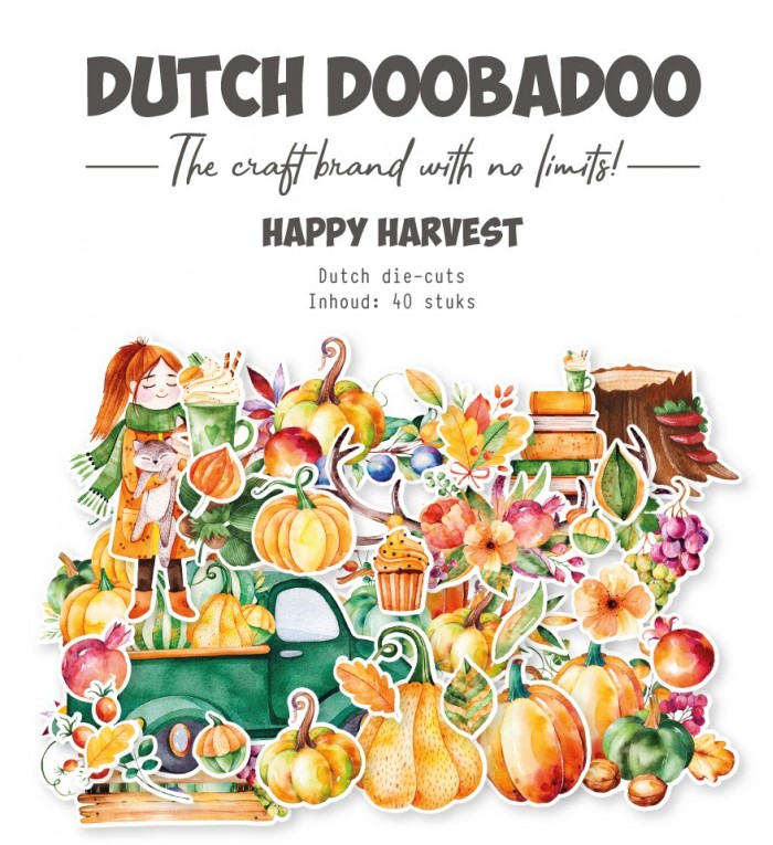 Die-cuts - DDBD - Happy Harvest - 40 pcs