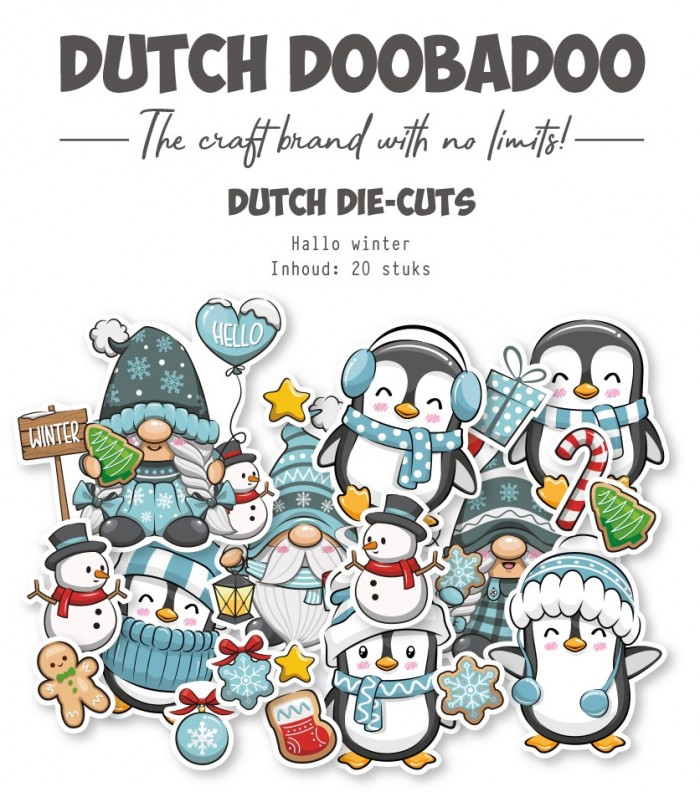 Die-cuts - DDBD - Hallo winter