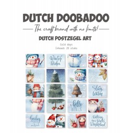 Die-cut sheet - DDBD - Winter 2x A6