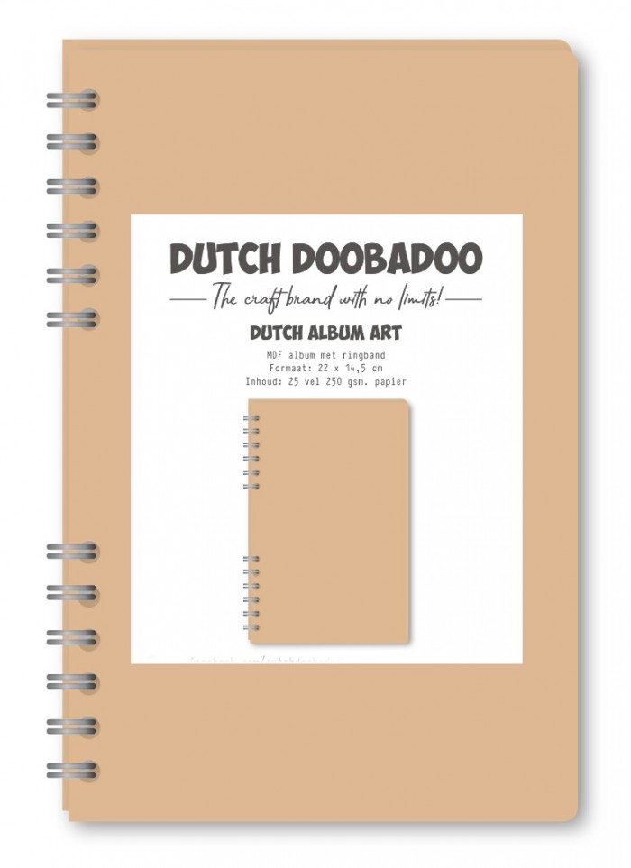 Art Journal Notebook - DDBD - MDF - A5