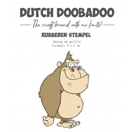 Rubber Stamp - DDBD - Welcome to the Jungle - George de Gorilla