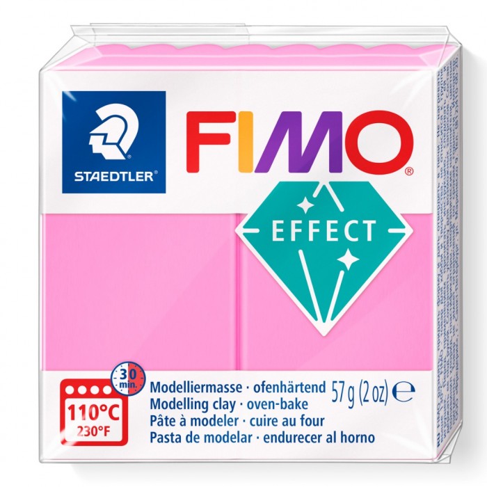 Fimo effect neon 57 gr fuchsia