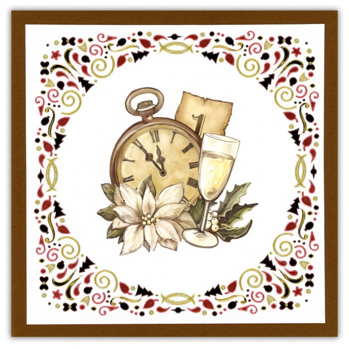 Creative Hobbydots 54 - Frosted Gold Christmas