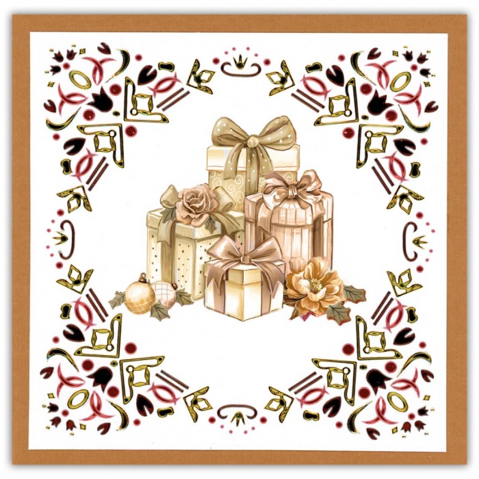 Creative Hobbydots 54 - Frosted Gold Christmas