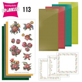 Sparkles 113 - Amy Design - Red Protea