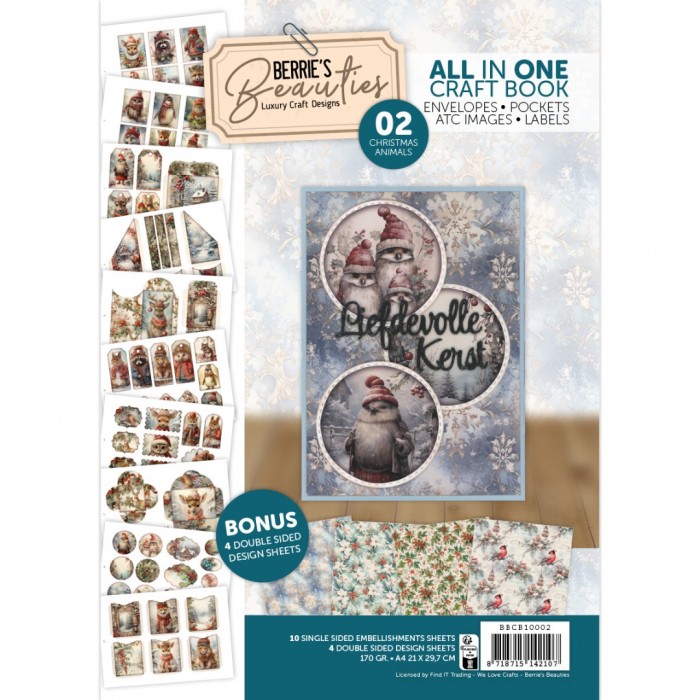 Berries Beauties - All-in-one Craft Book 2 - Christmas Animals
