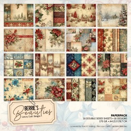 Paperpack - Berries Beauties - Christmas Flowers - A4