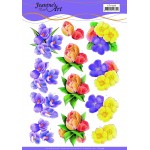 3D Cutting Sheet - Jeanines Art - Spring Flowers