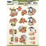 3D Cutting Sheets - Precious Marieke - All About Animals - All About Orange