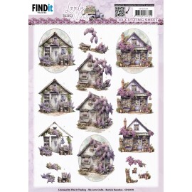 3D Cutting Sheets - Berries Beauties - Lovely Lilacs - Lovely Houses