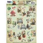 Cutting Sheets - Yvonne Creations - Great Gnomes - Mini